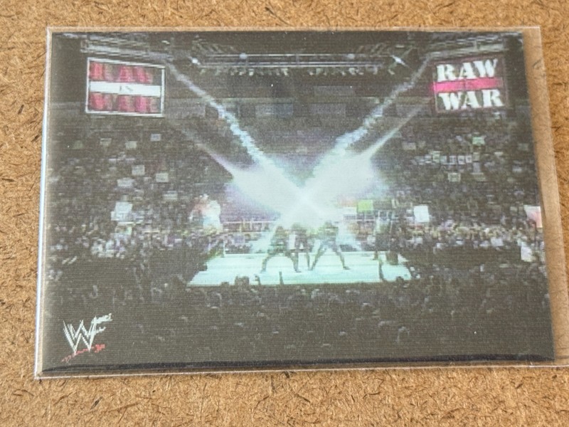 1999 Artbox WWE #23 Lenticular 3D Card D-Generation-X Raw is War HHH Chyna X-PAC gallery