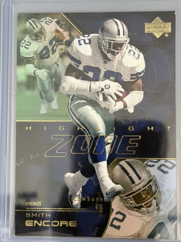 2000 Upper Deck – Highlight Zone Emmitt Smith #HZ5