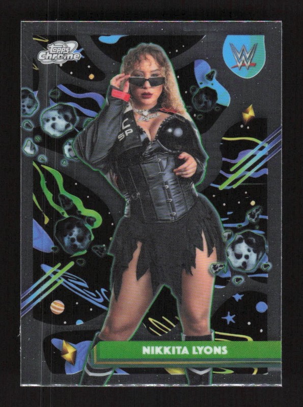 Nikkita Lyons 2026 Topps Chrome Cosmic WWE #171