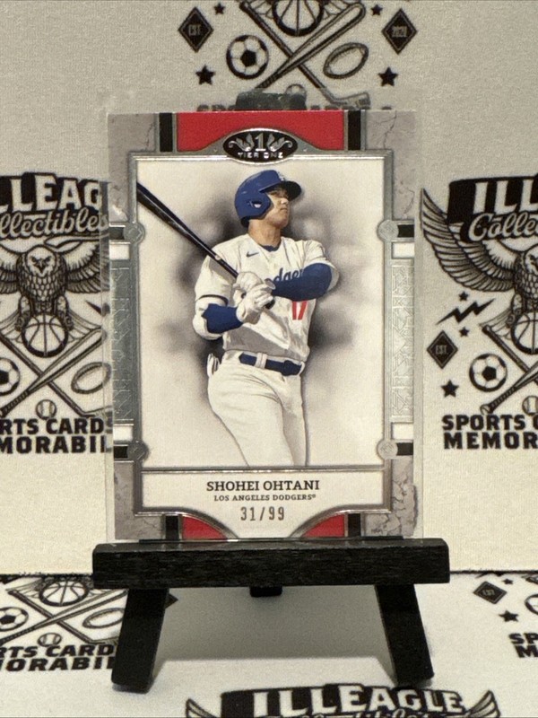 2024 Topps Tier One – Tier 2 Shohei Ohtani #21 Silver Foil /99