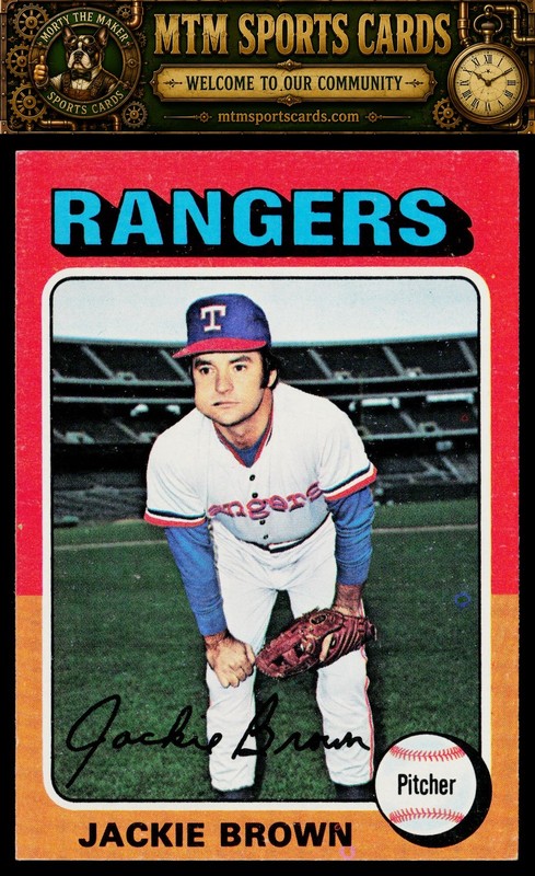 1975 Topps #316 Jackie Brown