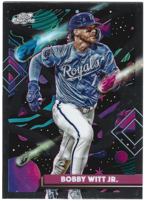 2025 Topps Chrome Cosmic Bobby Witt Jr. #25 – Kansas City Royals