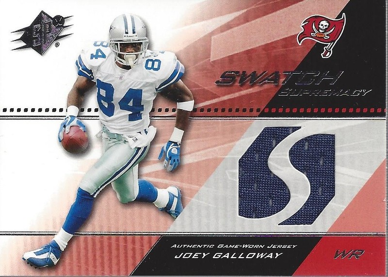 2004 SPx Swatch Supremacy #SWJG Joey Galloway Jersey – FB