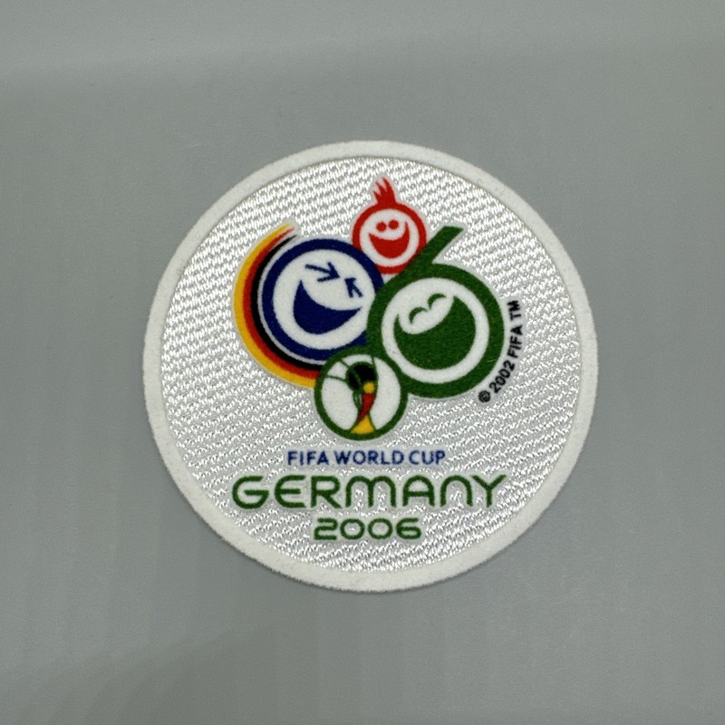 2006 Germany FIFA World Cup Jersey Sleeve Patch Badge set Player Issue Size