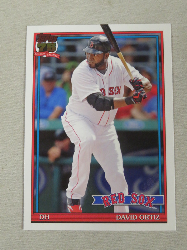 2026 Topps #T91-15 David Ortiz 1991 Topps 35th Anniversary