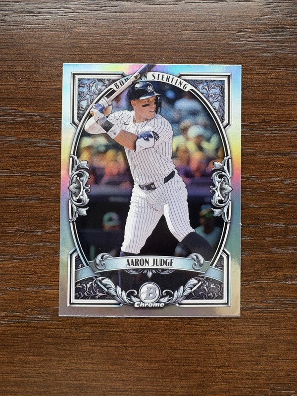 Topps 2026 Bowman Sterling Chrome Insert Aaron Judge Yankees #BST-4