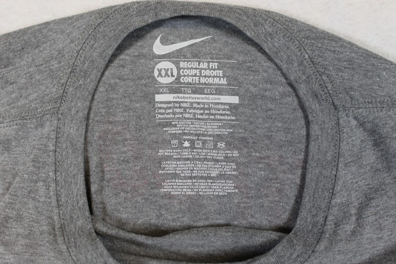 Gonzaga Bulldogs T-Shirt Mens 2XL Gray White Nike Basketball Cotton Lot Of 2 gallery