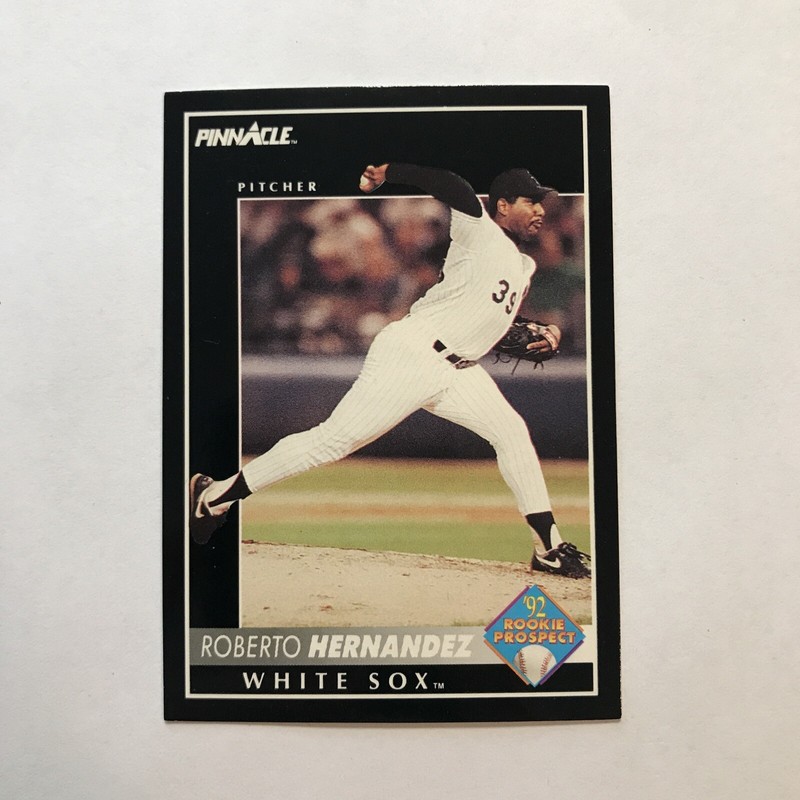 1992 Pinnacle ROBERTO HERNANDEZ ROOKIE RC Chicago White Sox #253