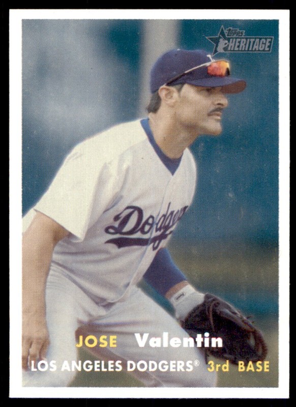 2006 Topps Heritage Jose Valentin #368