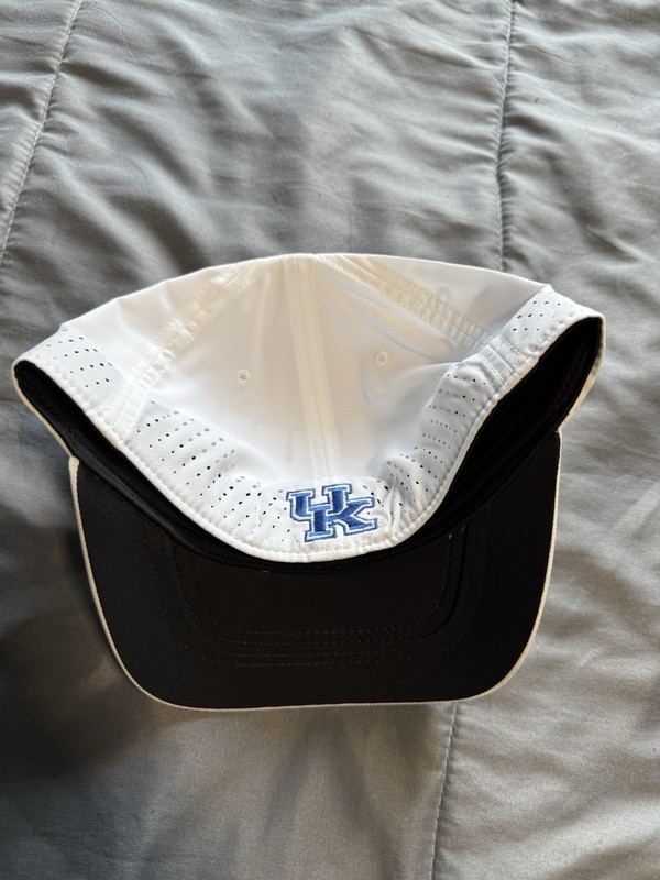 Nike University of Kentucky Wildcats Hat Cap Stretch M/L Grey Legacy91 Dri-Fit gallery