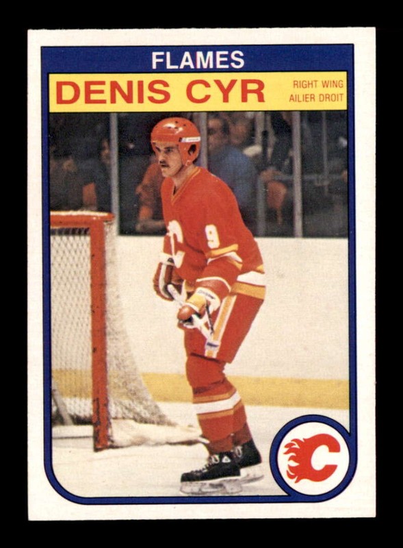 1982 O-Pee-Chee #43 Denis Cyr NM/NM+ X3045938
