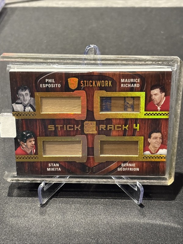 Leaf Gold 1/5 Stick Work -Stick Rack 4 Grail Card