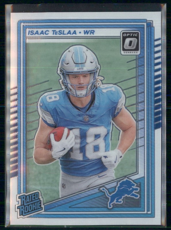 2025 Donruss Optic – Rated Rookie Isaac Teslaa #219 RC
