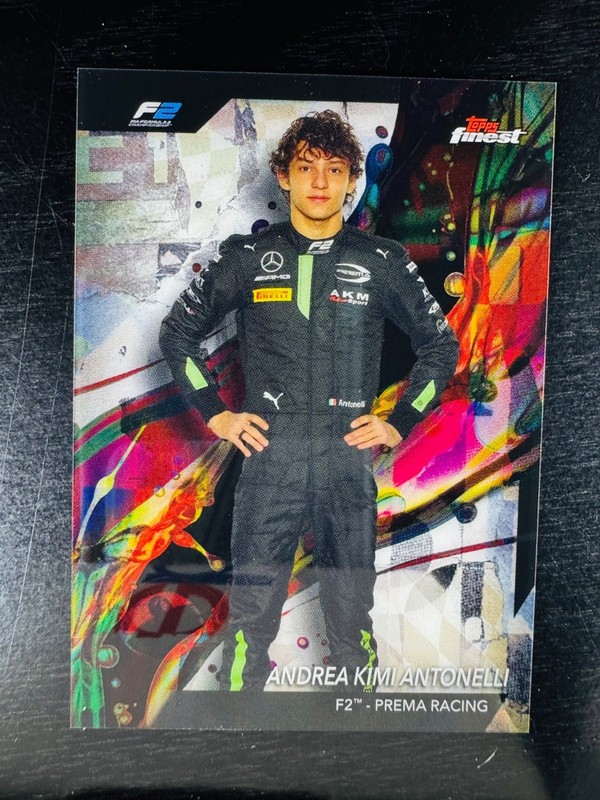 2024 Kimi Antonelli Topps Finest #22 F1