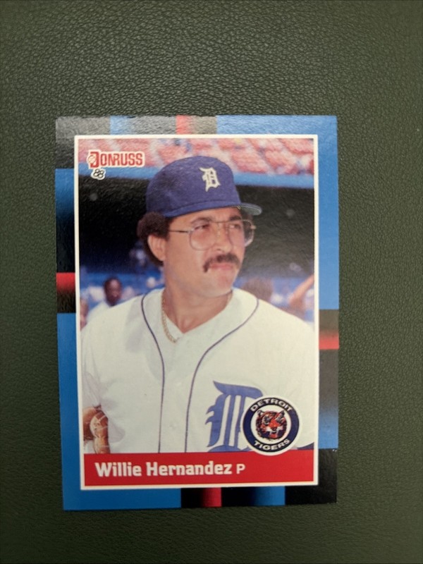 1988 Donruss #398 Willie Hernandez Detroit Tigers NM