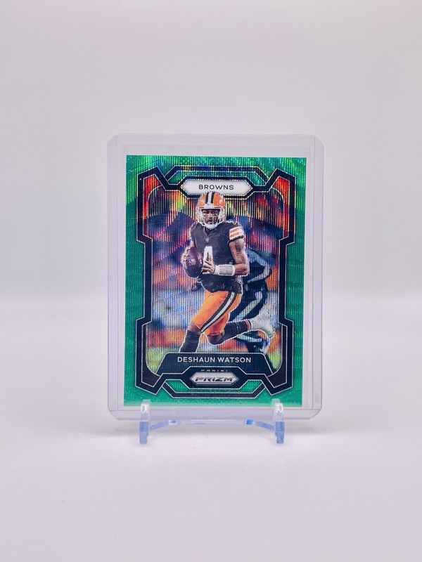 2023 Panini Prizm Football – Deshaun Watson #65 – Green Wave Prizm