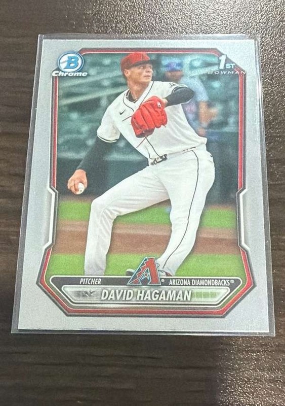 2026 Bowman – Chrome Prospects #BCP-84 David Hagaman Near Mint