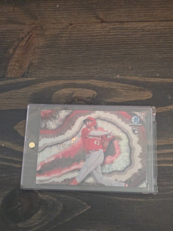 2026 Bowman Chrome Crystallized Sal Stewart CASE HIT! SSP! Reds (RC)
