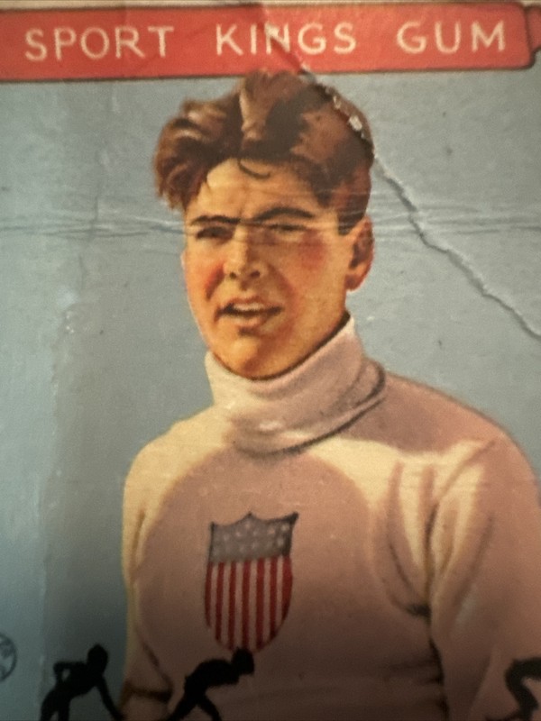 1933 Goudey Sport Kings #11 Charles Jewtraw – Ice Skating – Good