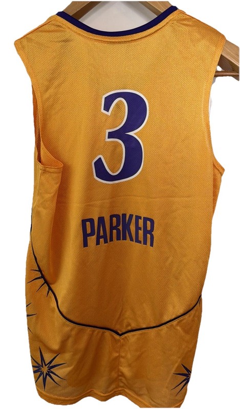 Y2K 2008 Adidas WNBA Los Angeles Sparks Candace Parker Jersey Size Small gallery