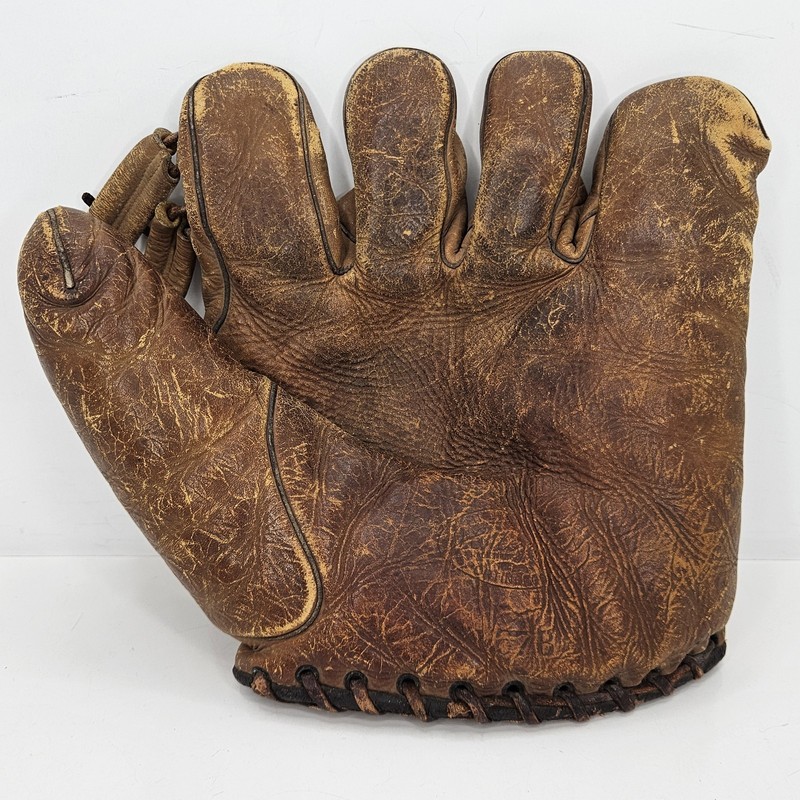 Vintage 1930s 1940s JC Higgins Model 1678 Baseball Glove Buckle Back Rare Glove