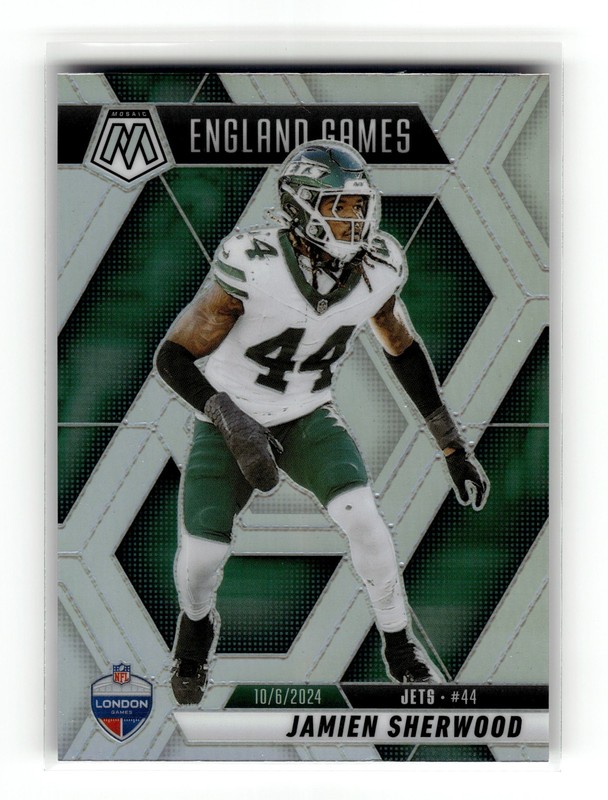 Jamien Sherwood 2025 Panini Mosaic #270 New York Jets Silver