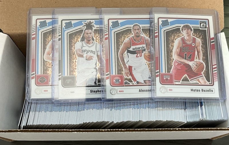 2024-25 Panini Donruss Optic Basketball Complete Base Set #1-300 Rated Rookies