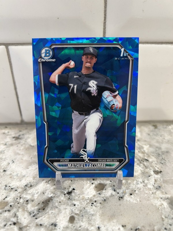 2026 Bowman Sapphire Edition Mathias Lacomb 1st #BCP-119 ⚾️ Chicago White Sox