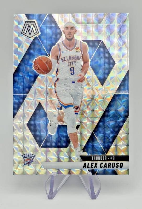 2024-25 Panini Mosaic – Alex Caruso #182 Silver Mosaic Prizm