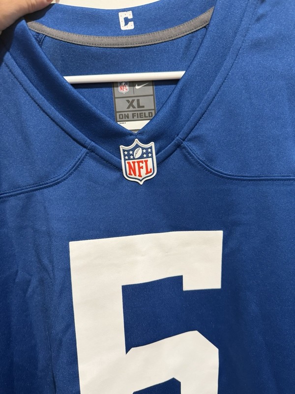 Anthony Richardson Colts Fanatics Authentic Autographed Blue Nike limited jersey gallery