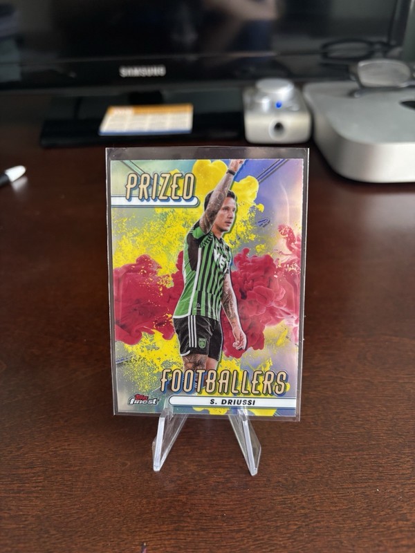 2023 Finest MLS Prized Footballers Fusion Yellow & Red Sebastian Driussi + Other