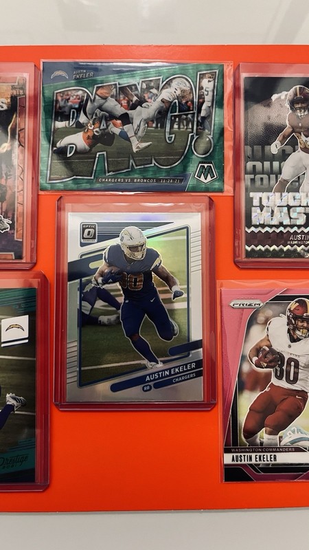 Austin Ekeler Card Lot Of 6 gallery
