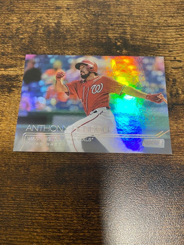 2015 Topps Stadium Club /25 Rainbow Foil Anthony Rendon #142