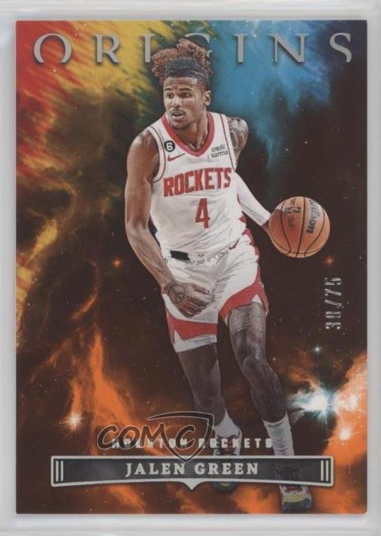 2022-23 Panini Origins Orange 38/75 Jalen Green #29 6ns