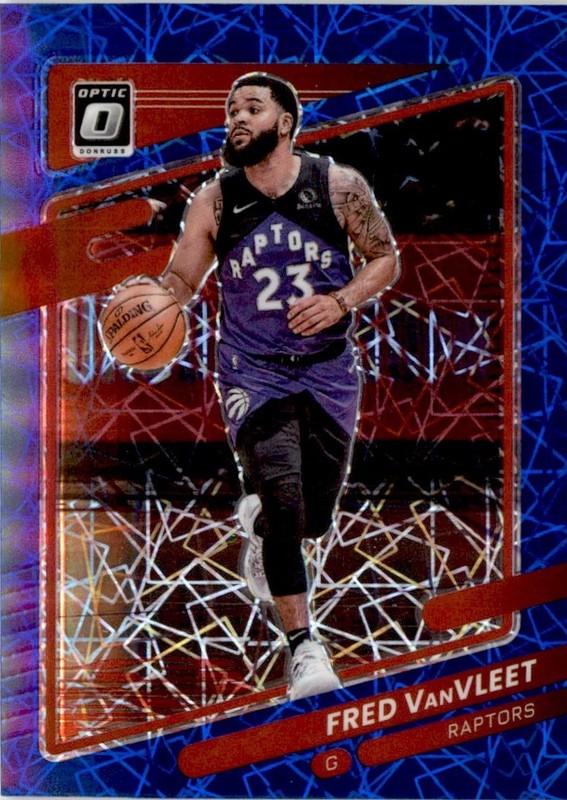 2021-22 Donruss Optic Blue Fred VanVleet Toronto Raptors #1 Parallel
