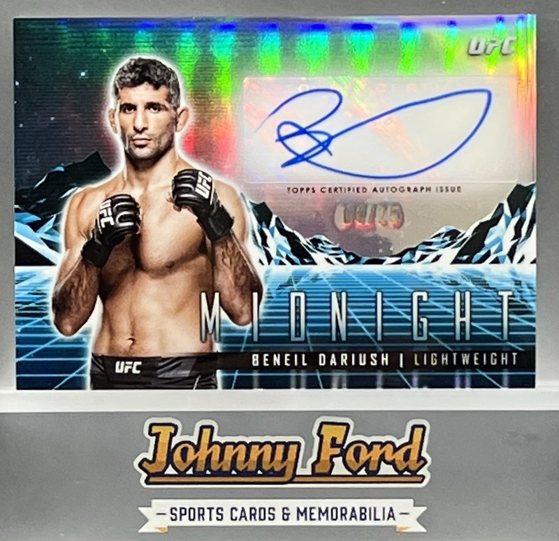 Beneil Dariush 2024 Topps Midnight Horizon Moonrise Auto #04/25 #HS-BDH