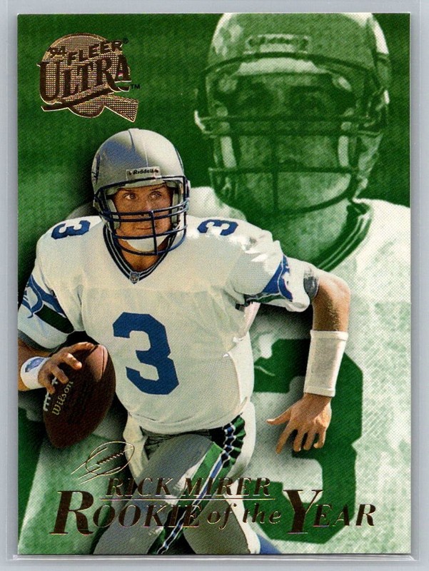 1994 Ultra #4 Rick Mirer Rick Mirer: Rookie of the Year