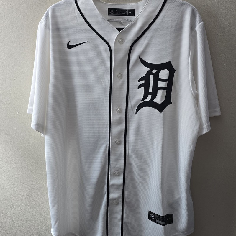 Spencer Torkelson Detroit Tigers Nike Game Jersey White Home Men’s M NWT