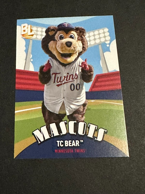 2024 Topps Big League TC Bear Mascots M-16 – TWINS – FREE SHIP (2)
