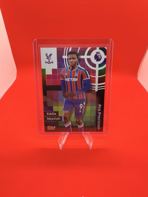 2025-26 Topps Premier League Pro Precision Eddie Nketiah #407 /10