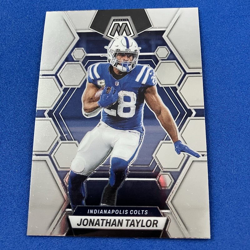 Jonathan Taylor 2023 Panini Mosaic Card #94 Indianapolis Colts