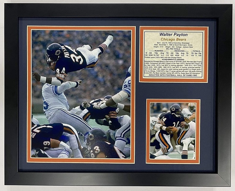 Walter Payton Hall of Fame Collectible - Chicago Bears=~~- gallery
