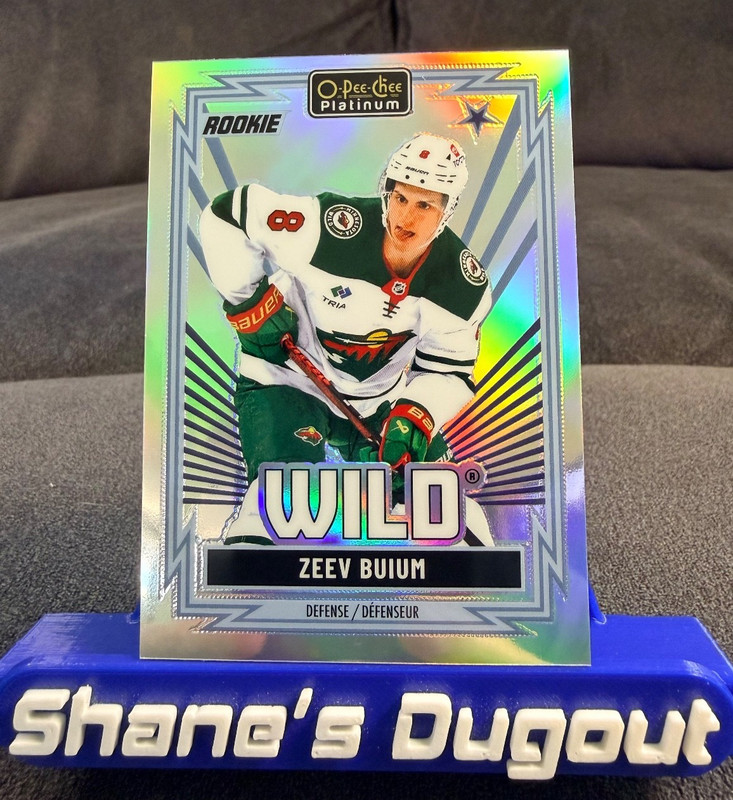 2025-26 O-Pee-Chee Platinum RAINBOW RETRO RC Zeev Buium #R-69 – Minnesota Wild
