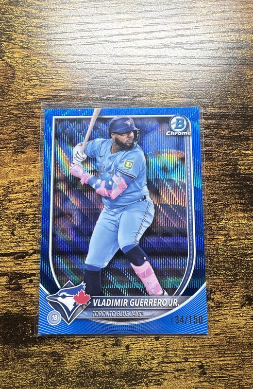 2025 Bowman Chrome – Vladimir Guerrero Jr. #74 Blue Wave Refractor /150