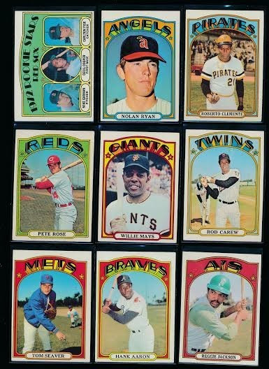 1972 Topps Baseball 501 – 788 -Complete Your Set – PRICE BASED UPON CONDITION