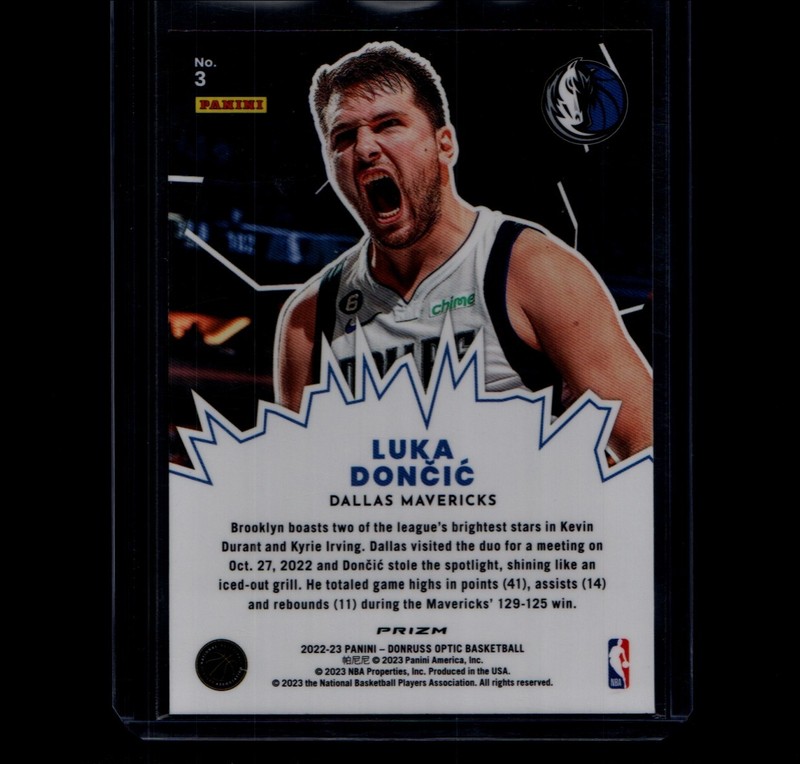 2022-23 Panini Donruss Optic - My House Luka Dončić #3 Holo gallery