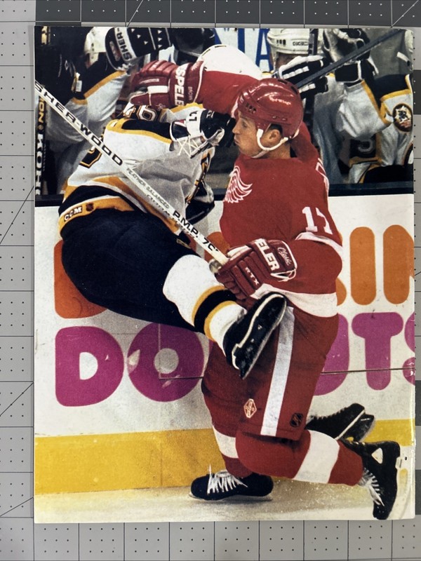 Gold Collectors series Detroit Red Wings 95-96 record breaking season Magazine gallery
