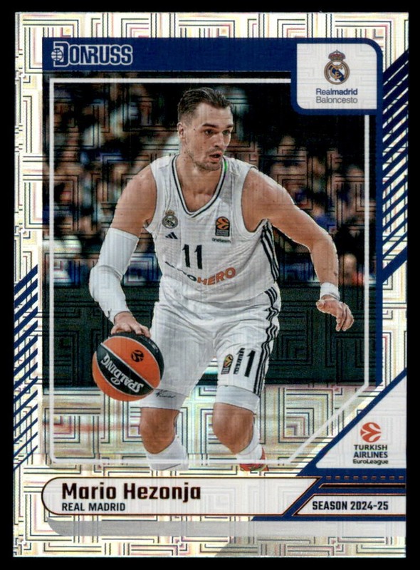 2024-25 Donruss EuroLeague #139 Mario Hezonja