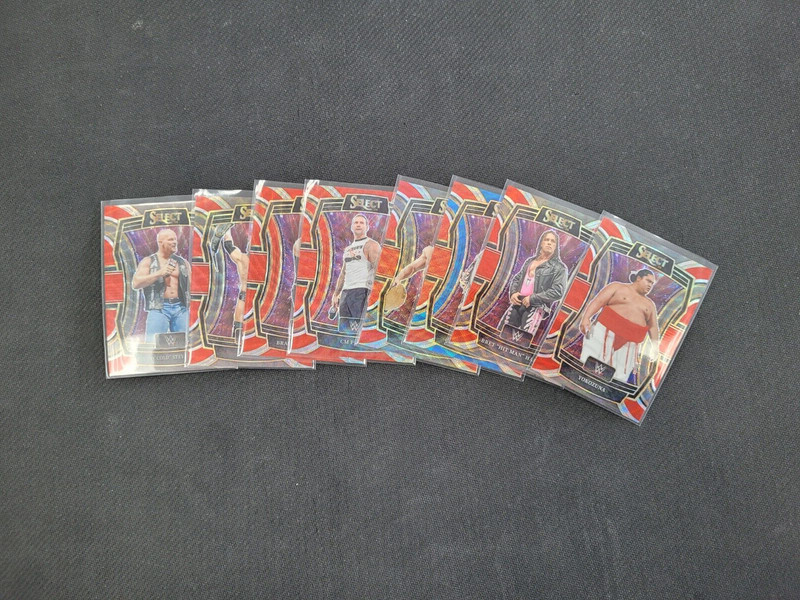 2024 Panini Select WWE Red Wave Prizm /149 Phenomenon #1-30 Pick Your Card