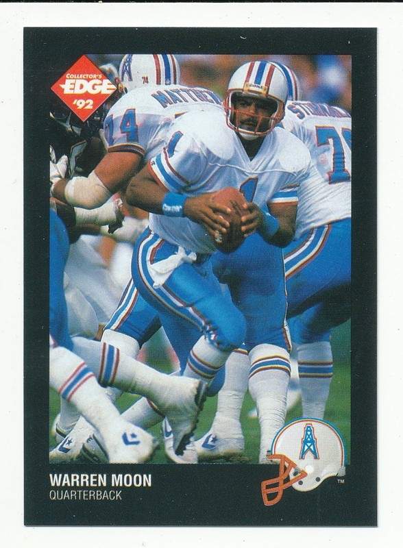 1992 Collector’s Edge Warren Moon Prototype #3